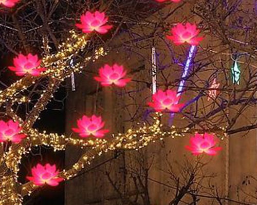 节日亮化挂件灯